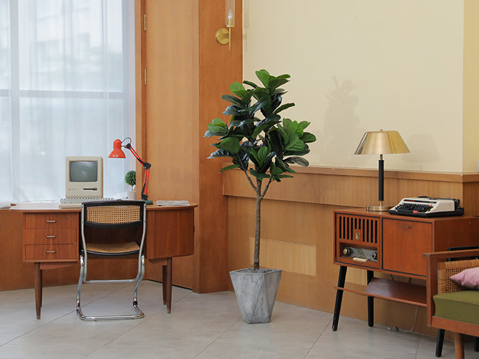 Creating Mediterranean Style with Artificial Fig Trees